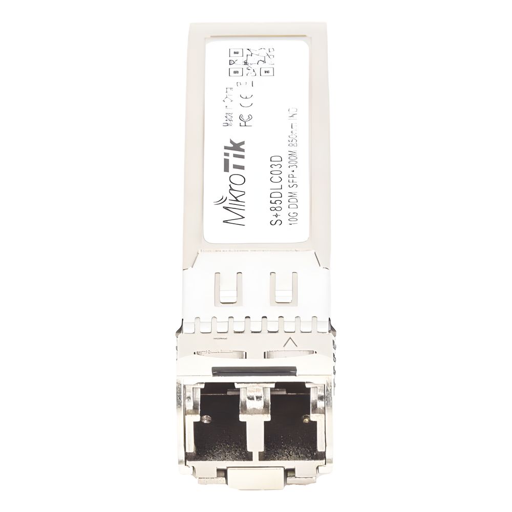 Transceptor MiniGbic SFP+ 10G LC Duplex para fibra Multi Modo 300mts