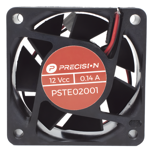 Ventilador Axial Anticondensante 12 Vcc, de  60 x 60 x 25 mm.