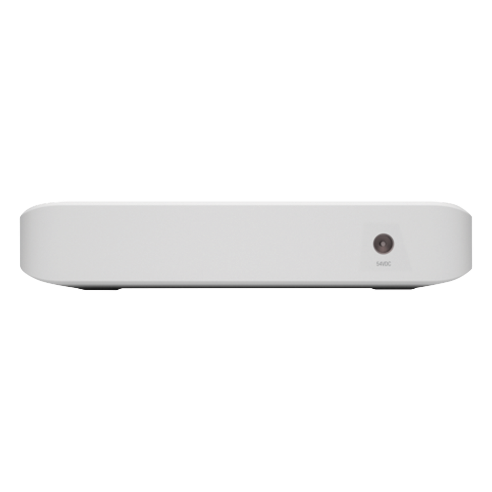 Switch UniFi Lite Administrable PoE de 8 Puertos 10/100/1000 Mbps (4 puertos 802.3af/at), 52 W