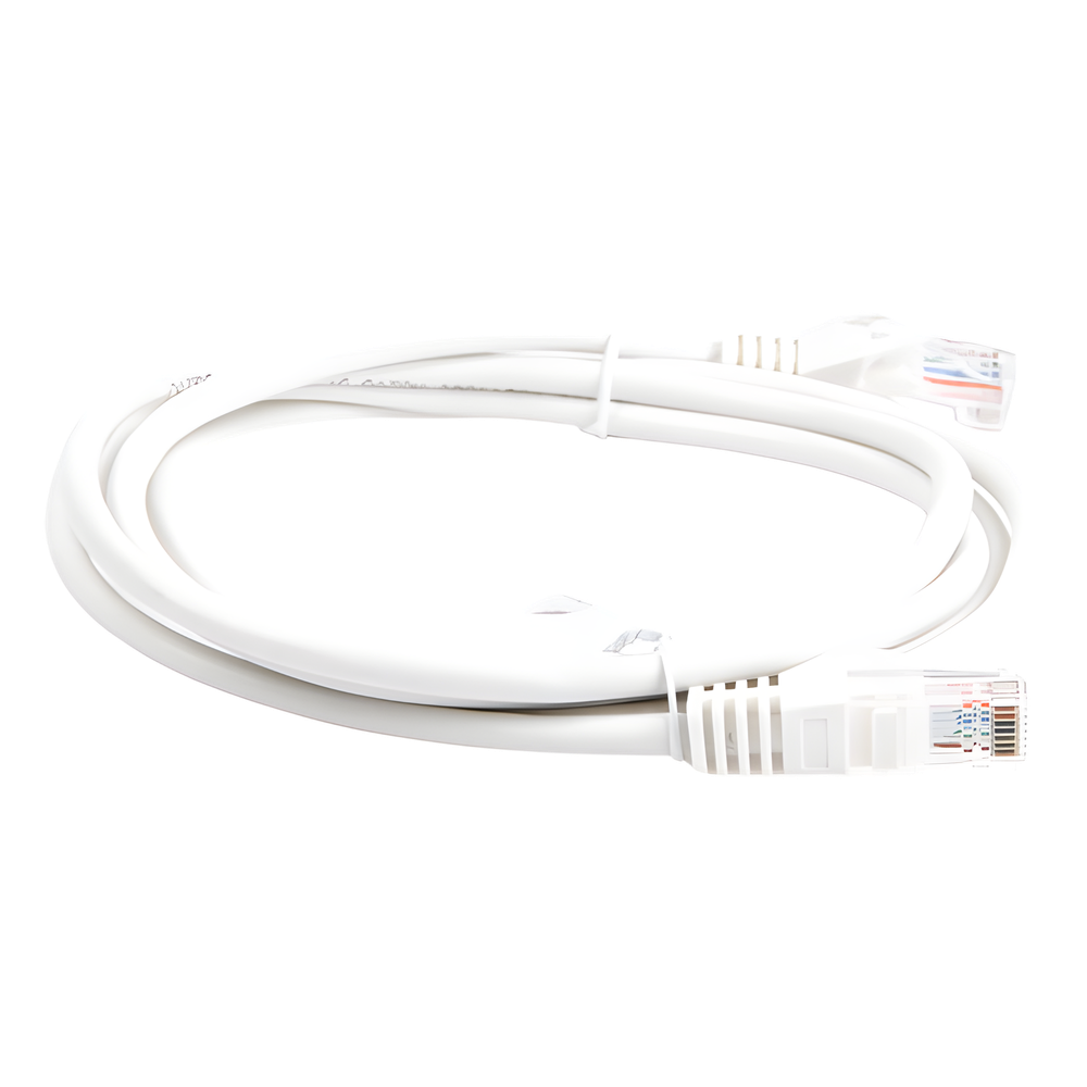 Cable de Parcheo UTP Cat5e - 3 Metros (9.84 Pies) - Blanco
