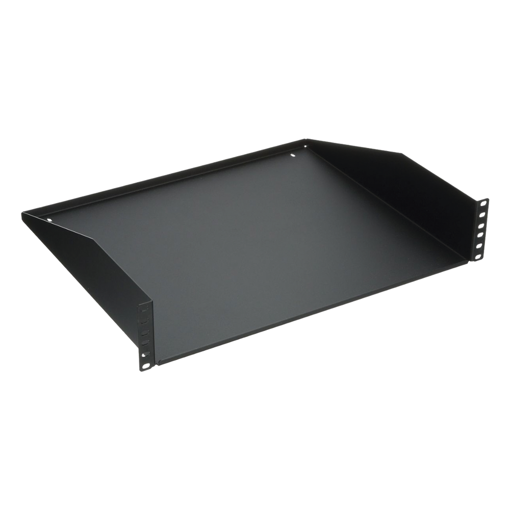 Charola para Soportar Equipos en Rack de 19", con Capacidad de Carga de 30Kg, 2UR