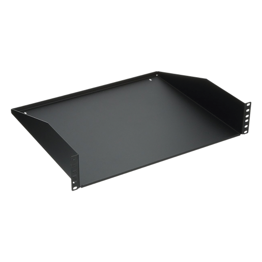 Charola para Soportar Equipos en Rack de 19", con Capacidad de Carga de 30Kg, 2UR
