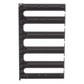 Dedos Administradores con Control de Radio de Curvatura, 5 in de Profundidad, 5 UR, Color Negro
