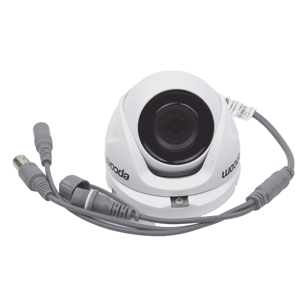 Turret TURBOHD 2 Megapixel (1080p) / METÁLICA / Gran Angular 103° / Lente 2.8 mm / IR EXIR 20 Mts / Exterior IP66 / TVI-AHD-CVI-CVBS / dWDR