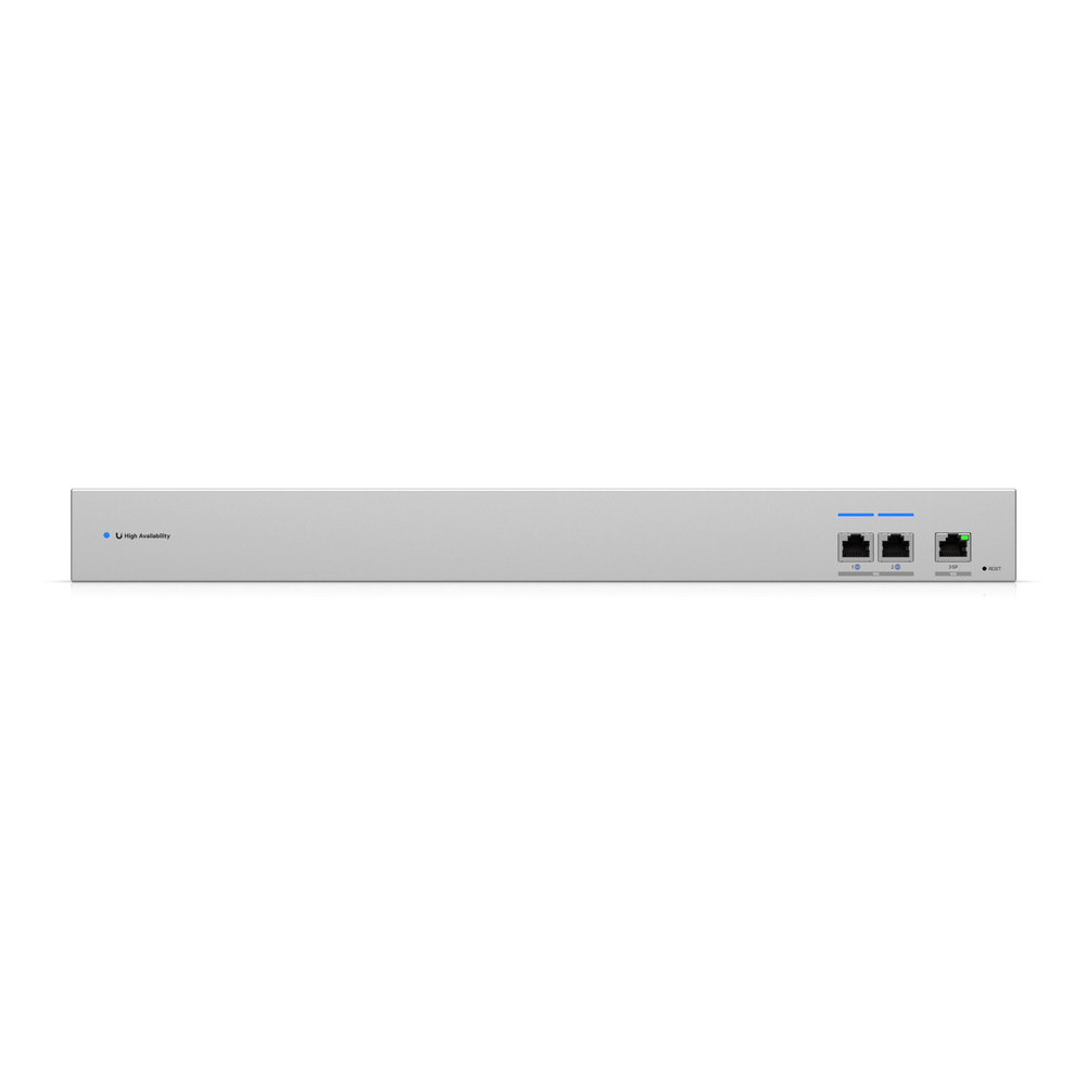 UniFi USW-WAN – Switch WAN Capa 2 con 3 Puertos RJ45 10 GbE y 1 Puerto RJ45 GbE y Alimentación CA Redundante para Alta Disponibilidad con UniFi Gateways en Modo Shadow (Rack 1U)
