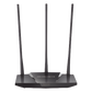 Router N de alta potencia 300 Mbps / 1 Puerto WAN 10/100 / 3 Puertos LAN 10/100 / Chip PA (potencia transmisión 2x) / 3 Antenas de 7 dBi