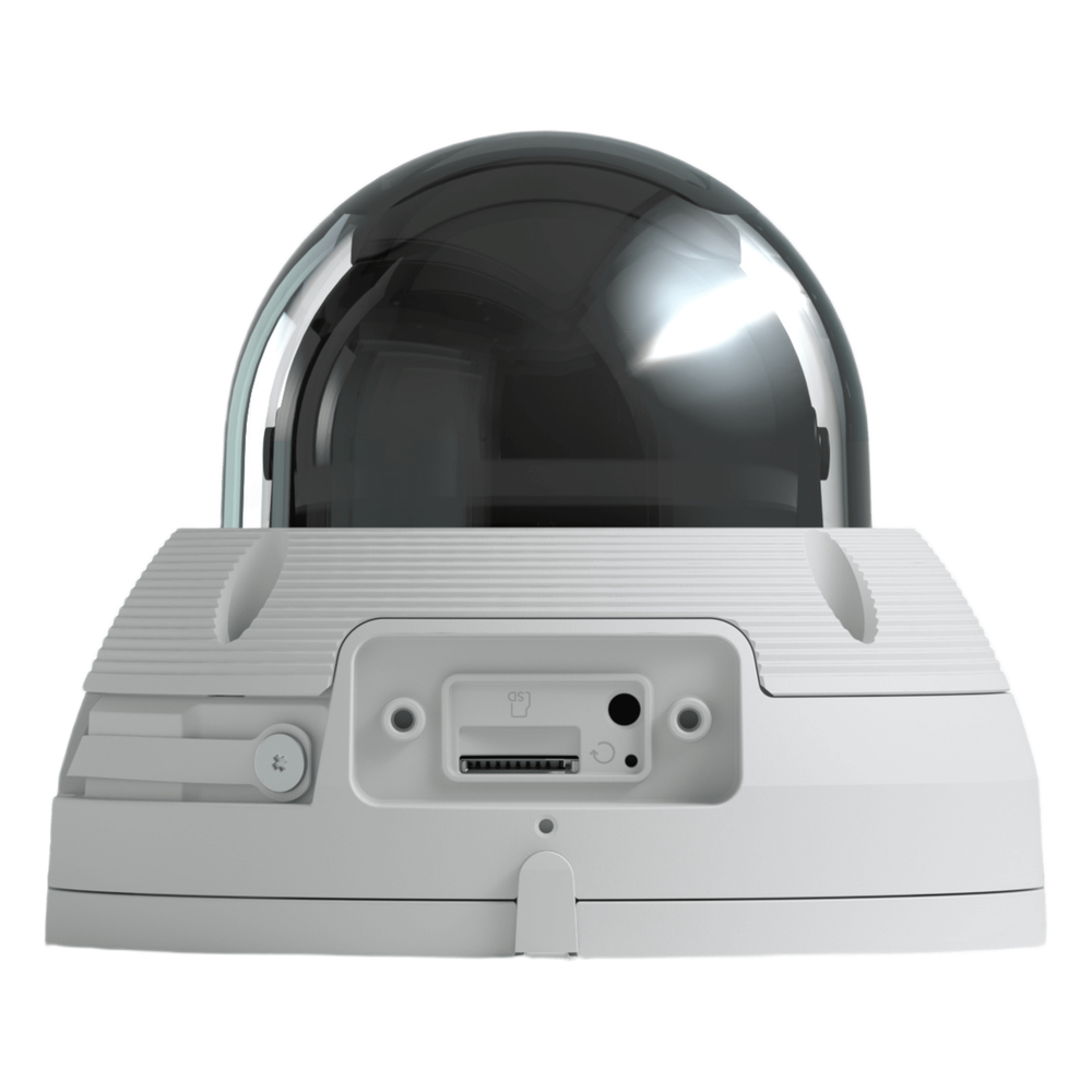 Cámara UniFi Protect G5 AI Dome Blanco, Para Interior o Exterior, 4K (8MPX), Ángulo 109.9°. Visión Nocturna IR Hasta 40m, Detecciones Inteligentes de Rostros y Placas, Audio Bidireccional, Protección IP66, Anti-Vandalismo