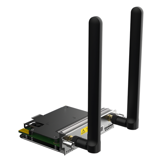 Módulo LTE 4G Compatible Firewalls RG-CF30XS  / Ruijie RG-NSEC-SIC-LTE-S / Dual SIM Single Standby / Interfaces SMA-J / Consumo 5W / Dimensiones 103.37 x 123 x 28 mm (4.07 x 4.84 x 1.10 in)