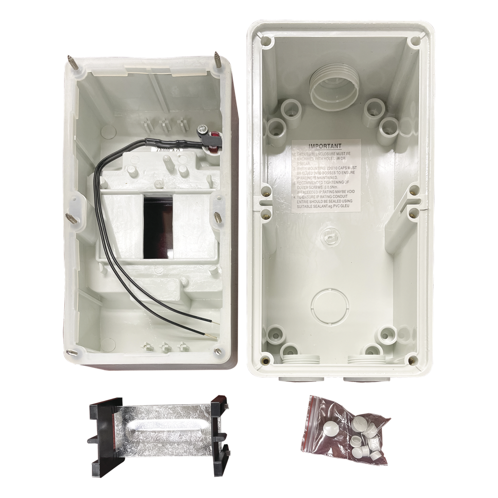 Gabinete Plástico para Exterior IP66 para Riel Din