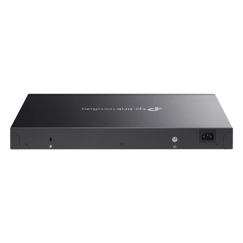 Switch Lite L3 Gestionable Apilable / 48 Puertos Gigabit PoE++ / 4 Slots 10G SFP+ / Presupuesto PoE 770W / Fast PoE y Perpetual PoE / Apilamiento Físico de 4 Unidades / L3: RIP, OSPF, VRRP / Gestión Cloud Omada SDN