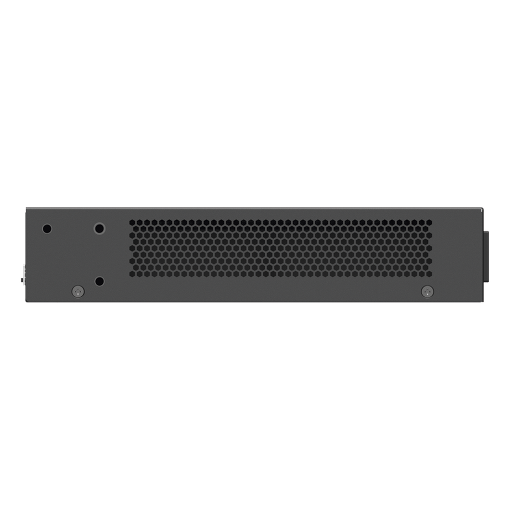 Switch PoE+ no Administrable, hasta 180 Watts Ideal para CCTV, 24 Puertos 10/100 PoE+, 2 Uplinks Gigabit (1 SFP COMBO)