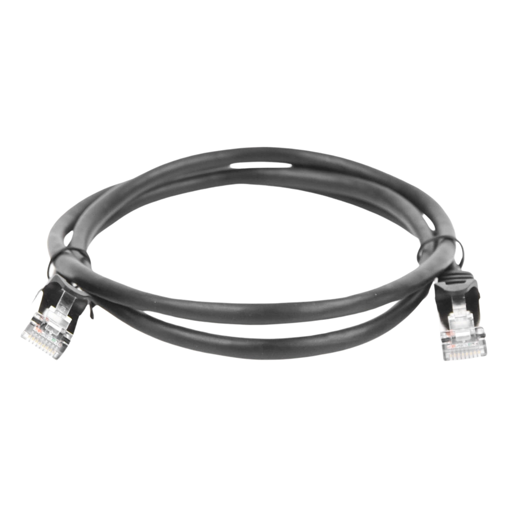 Cable de Parcheo FTP Cat5e - 1 Metro (3.28 Pies) - Negro