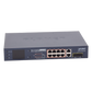 Switch PoE+ / Distancia 250 Metros / 8 Puertos + 2 Combo TP/SFP Gigabit y Pantalla LCD Para Monitoreo