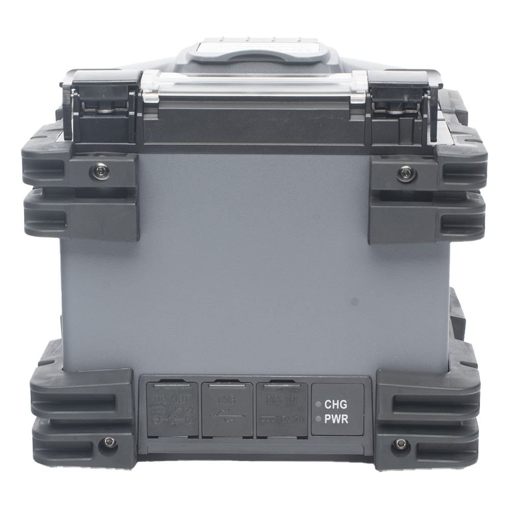 Fusionadora de Fibra Óptica Multimodo y Monomodo / Alineación por Núcleo / 6 Motores para Mejor Precisión en el Empalme / Capacitación Remota Gratuita
