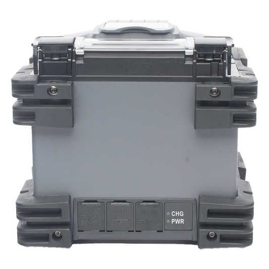 Fusionadora de Fibra Óptica Multimodo y Monomodo / Alineación por Núcleo / 6 Motores para Mejor Precisión en el Empalme / Capacitación Remota Gratuita