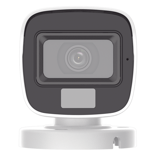 [SIN LOGO DE MARCA] [Dual Light + ColorVu] Bala TURBOHD 2 megapixel / 20 mts IR + 20 mts luz blanca / Lente 2.8 (100° de Visión)  /  Exterior IP66 / Audio por Coaxitron / TVI-AHD-CVI-CVBS / Metal / Smart-Hybrid light