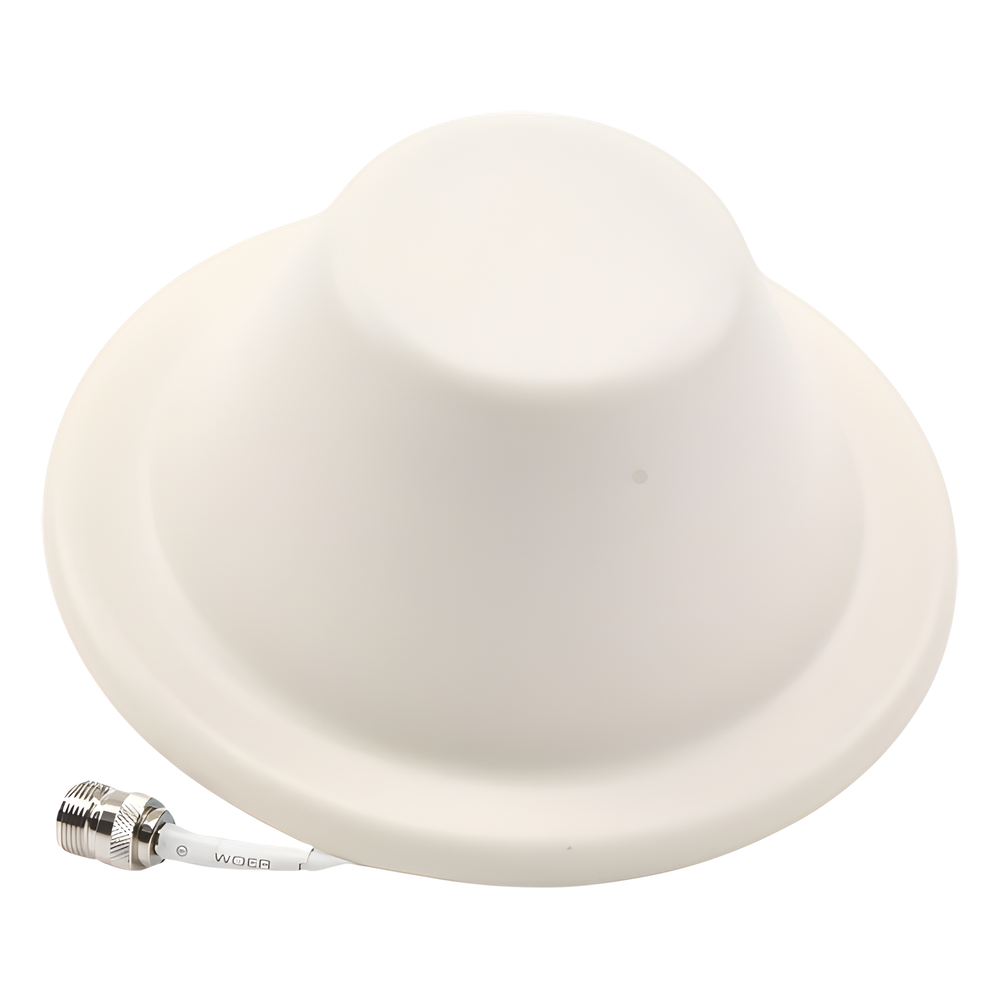 Antena Tipo Domo, 698-960/1710-2700 MHz, 2/4 dB, conector N Hembra.