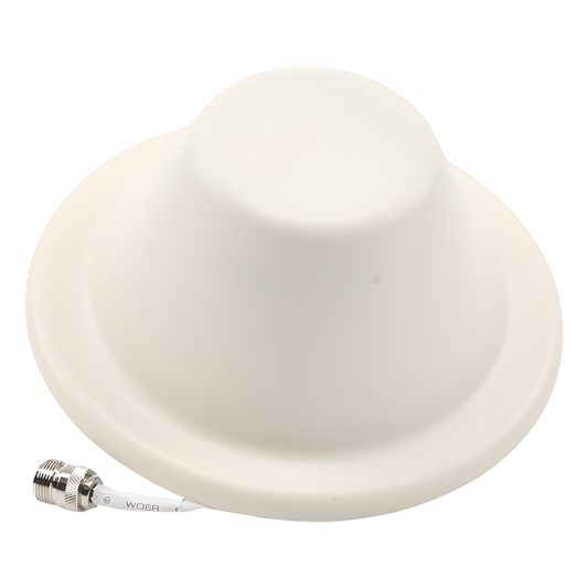 Antena Tipo Domo, 698-960/1710-2700 MHz, 2/4 dB, conector N Hembra.