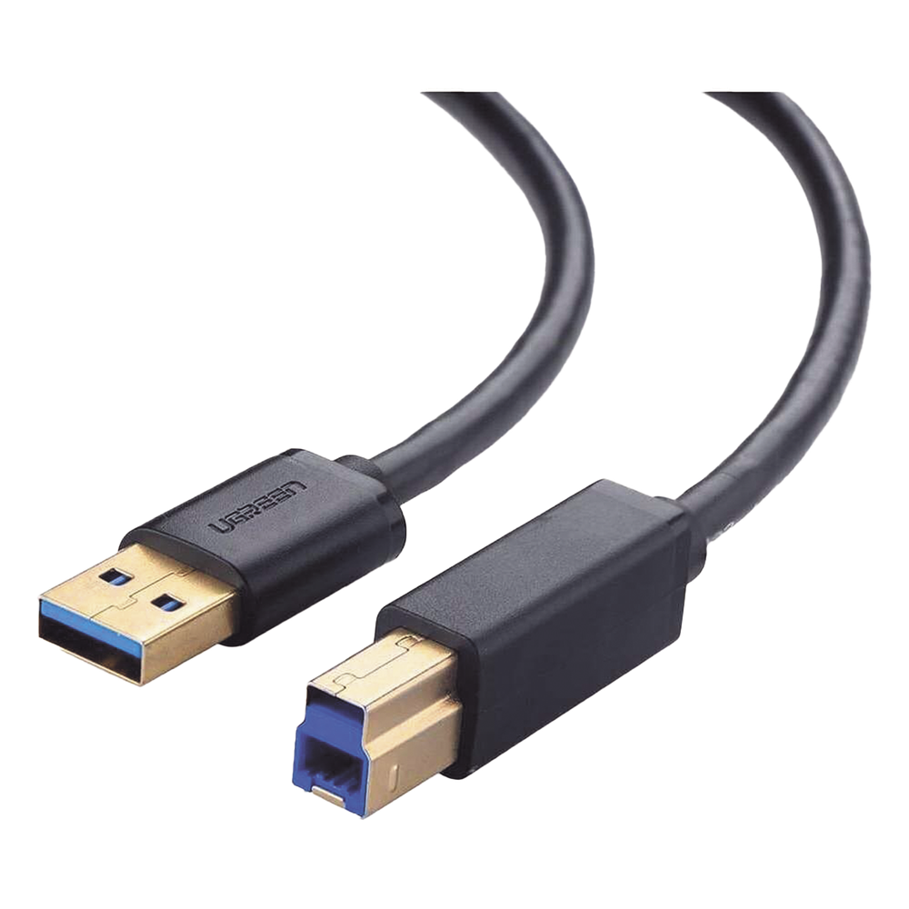 Cable USB-A 3.0 macho a USB-B macho / Ideal para Impresora, Escáner, Pianos, Barras de sonido, etc. / Plug & Play / Compatibilidad Universal / 2 metros