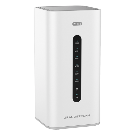 4 en 1: Firewall Nueva Generación, Router Wi-Fi, IP PBX (24 usuarios / 8 llamadas simultáneas), Switch, incluye un AP Wi-Fi 6 de doble banda