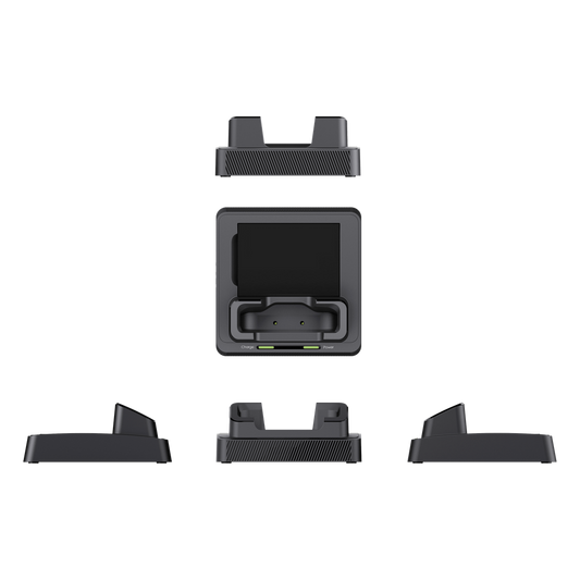 Cuna de Carga para PDA / DS-MH1421-202 / Carga Simultánea Dispositivo y Batería / Alimentación AC 100-240V / Salida DC 12V 2A / 0°C a 55°C