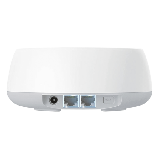 KIT 2 Routers Inalámbrico MESH Interior para Hogar / Doble Banda Wi-Fi 7 BE3600 Mbps / 2 Puerto 2.5 Gigabit WAN/LAN / 4 Antenas Internas / Operación Multi-Link MLO / Administración Mediante la App Deco (iOS, Android) / HomeShield