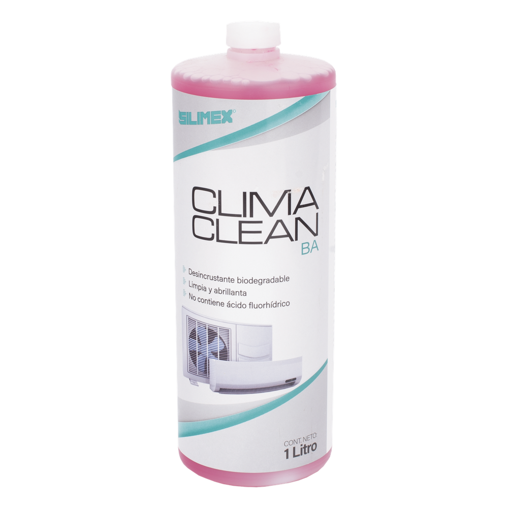 CLIMA CLEAN BA Limpiador Espumoso, Biodegradable y a Base de Agua que Garantiza una Limpieza Profunda y Profesional en Serpentines de Minisplits, Mejorando su Eficiencia y Prolongando su Vida Útil