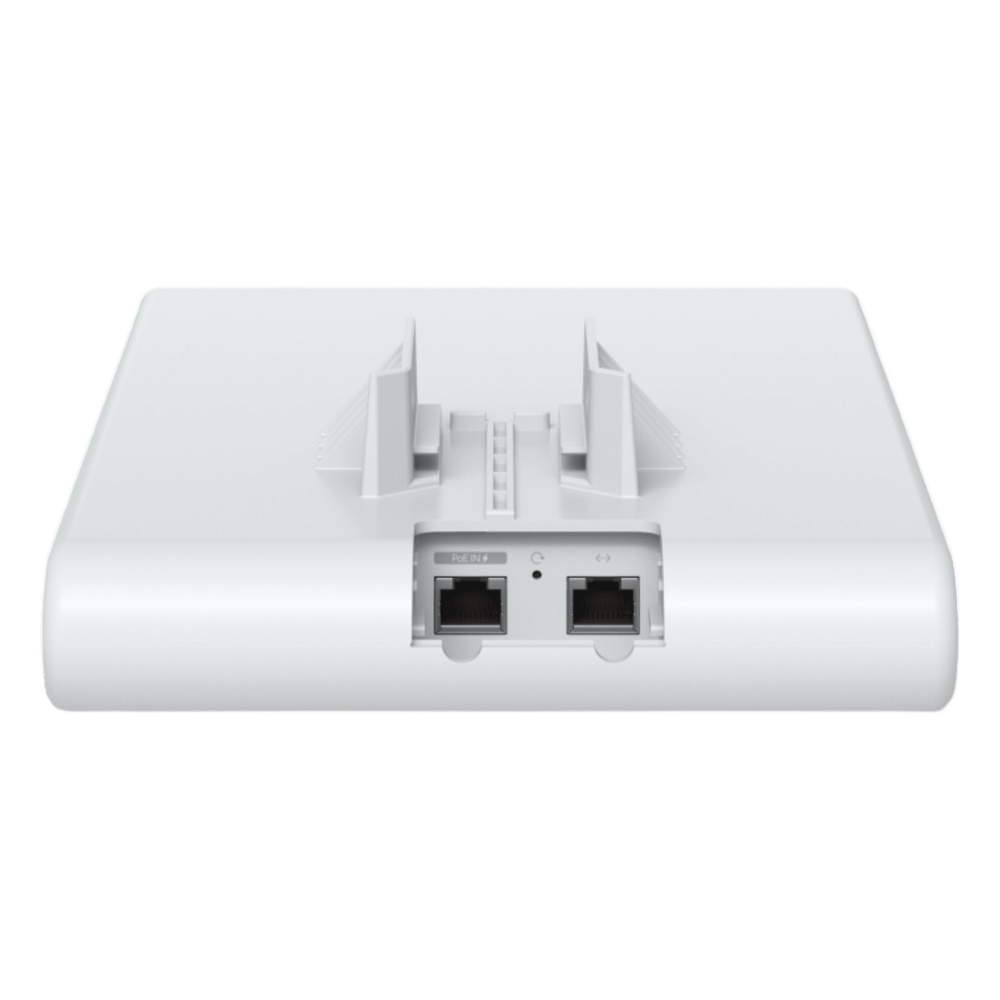 Punto de Acceso UniFi WiFi 6 Mesh Pro/ 2.4 y 5 GHz / MU-MIMO 2x2 por banda / para exterior IPX6 / 2 puertos GbE (x1 PoE IN, x1 puerto de red) hasta 250 dispositivos, montaje en pared o mástil