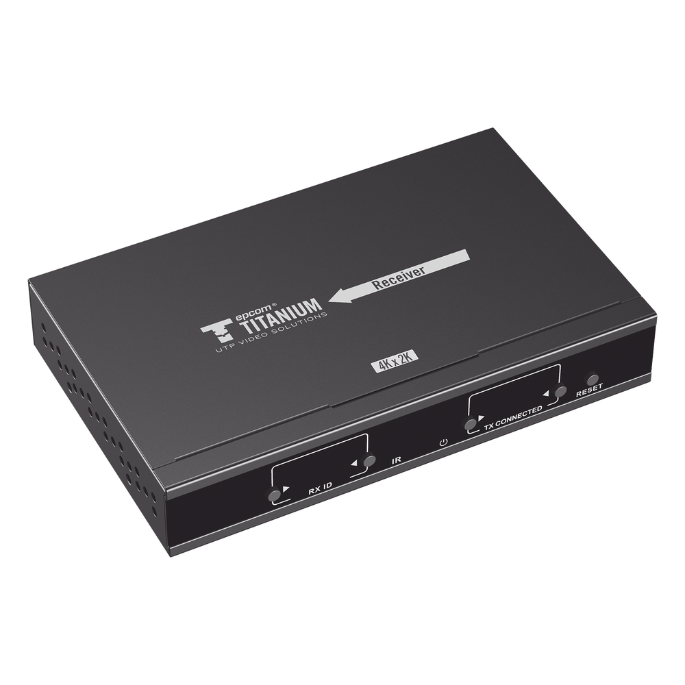 Receptor Compatible para Kit Matricial TT-683-MATRIX-4.0 | Resolución 4K@30Hz | Cat6 | Control IR | Compatible con Switch IGMP (Solo para transmisor versión 4.0).