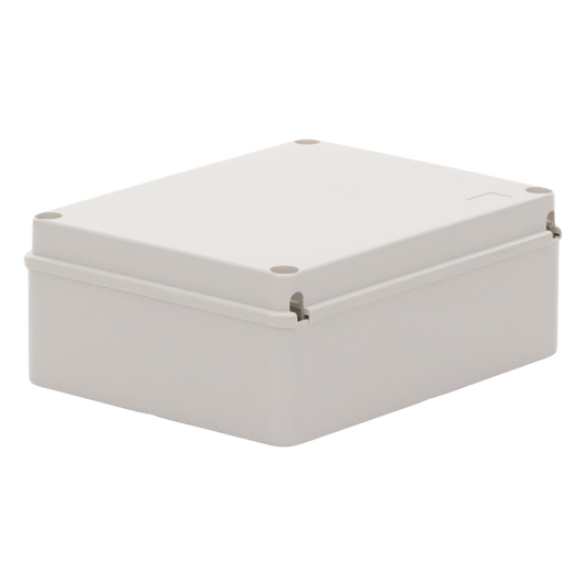 Gabinete de Plástico IP55 (190 X 240 X 95 mm). Protección EMI. Para Instalaciones Comerciales, Residenciales e Industriales. Incluye Tornillería para su Tapa.