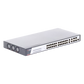 Switch Gigabit PoE+ / Administrable / 24 Puertos 1000 Mbps PoE+ / 4 Puertos 1000 Mbps + 4 Puertos SFP de Uplink / 370 Watts / Soporta IGMP