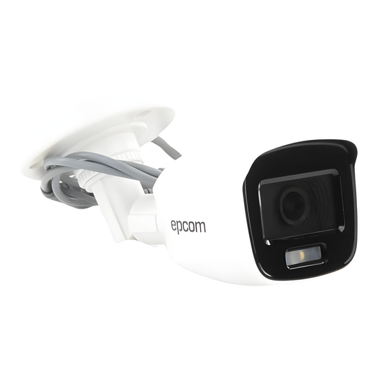 Bala TURBOHD 2 Megapíxel (1080p) / Lente 2.8 mm / ColorVu / Microfono Integrado / Imagen a Color 24/7 / Policarbonato / Luz Blanca 20 mts / Exterior IP66 / TVI-AHD-CVI-CVBS / dWDR