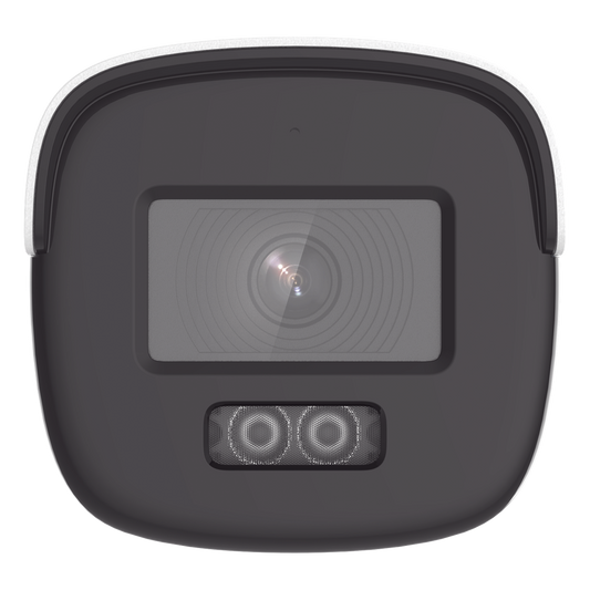 [Dual Light + ColorVu] Bala TURBOHD 3K / 5 Megapixel / Lente 3.6 mm / Audio por Coaxitron / 40 mts IR + 40 mts Luz Blanca / Exterior IP67 / Metal / dWDR