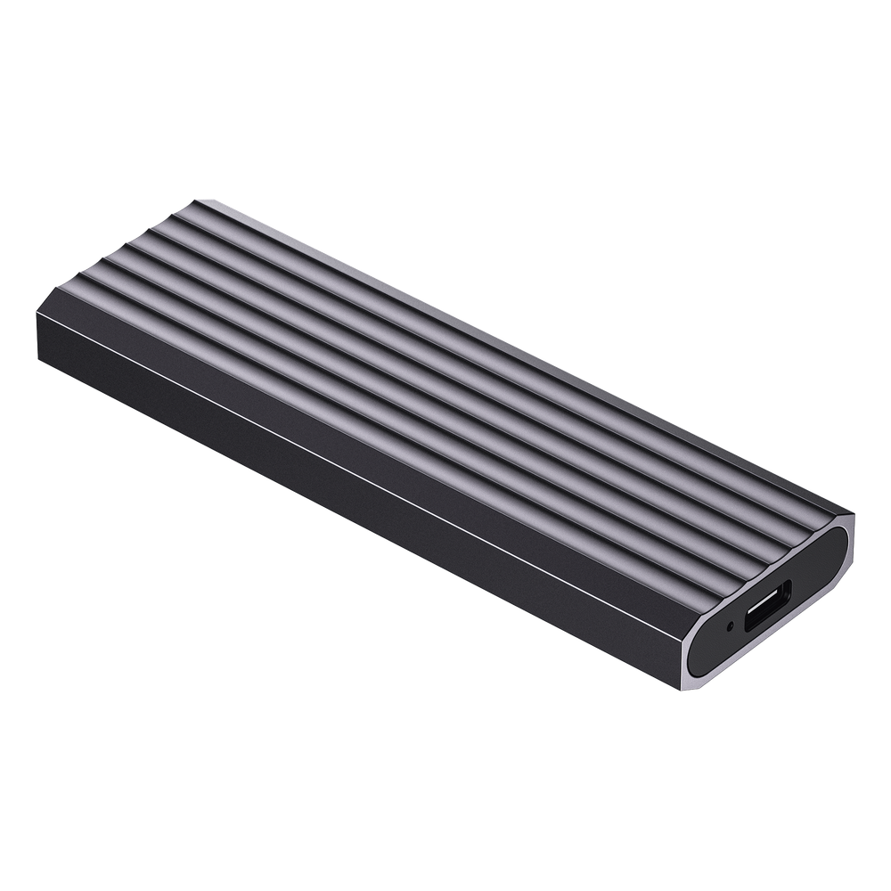 Carcasa para SSD M.2 NVMe / USB 3.2 Gen2 Type-C / 10 Gbps / Soporta 2230 2242 2260 2280 / Aleación de Aluminio / Disipación Térmica