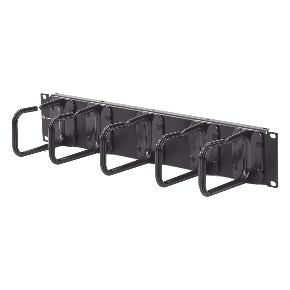 Organizador de cable, para montaje aéreo, con 5 soportes, 2UR