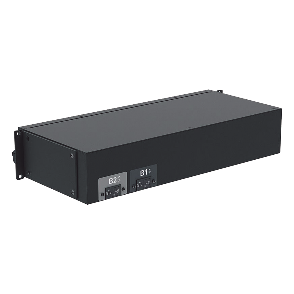 PDU Básico para Distribución de Energía, Enchufe de Entrada NEMA L5-30P, Con 16 Contactos NEMA 5-20R, Instalación Horizontal de 19in, 2 UR, 30 Amp, 120 Vca