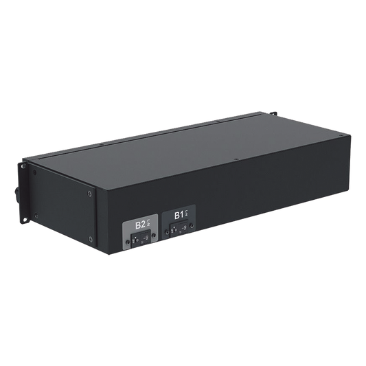 PDU Básico para Distribución de Energía, Enchufe de Entrada NEMA L5-30P, Con 16 Contactos NEMA 5-20R, Instalación Horizontal de 19in, 2 UR, 30 Amp, 120 Vca