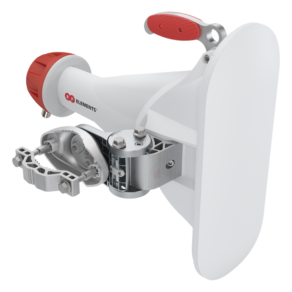 Antena Sectorial Asimétrica Carrier Class apertura 90 grados tipo cuerno 16 dBi 5180-6000 MHz conectores tipo N hembra