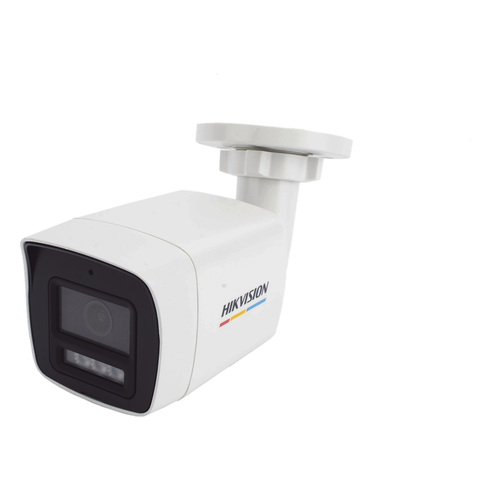 [ColorVu 3.0 + MD 3.0] Bala IP 4 Megapixel / Lente 2.8 mm / Dual Light (30 mts IR + 30 mts Luz Blanca) / Micrófono Integrado / Detección de Movimiento 3.0 / Exterior IP67 / WDR / PoE / Micro SD