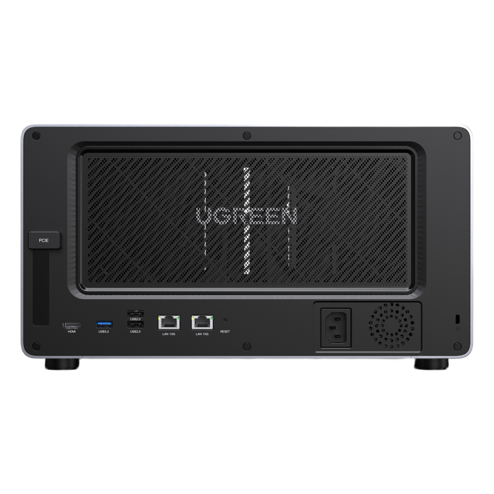 NAS UGREEN NASync DXP8800 Plus / Intel Core i5-1235U 10 Núcleos / 8 Bahías SATA + 2 M.2 NVMe / 2 Puertos 10GbE / Thunderbolt 4 / HDMI 8K / DDR5 Expandible 64GB / PCIe 4.0 x4