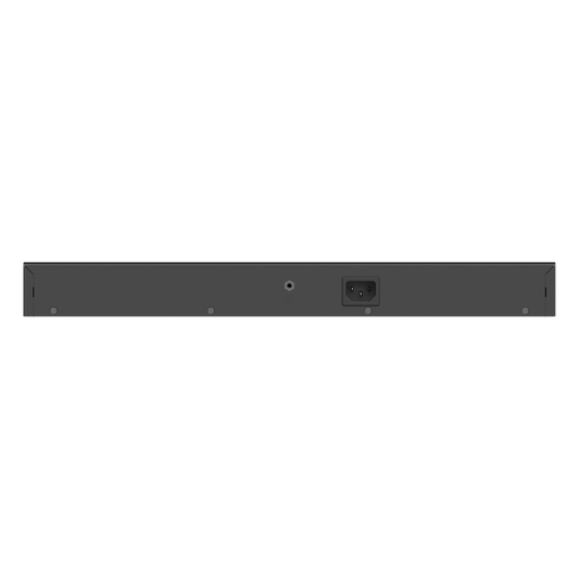 Switch PoE+ no Administrable, hasta 370 Watts Ideal para CCTV, 24 Puertos 10/100 PoE+, 2 Uplinks Gigabit (1 SFP COMBO)
