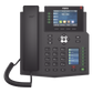 Teléfono IP Empresarial con Estándares Europeos, 16 líneas SIP con pantalla LCD a color 3.5", 30 teclas DSS/BLF, puertos Gigabit, IPv6, Opus y conferencia de 3 vías, PoE/DC
