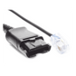 Cable adaptador para diademas modelo HT101, HT201 y HT202 para compatibilidad con teléfonos Grandstream, análogos, digitales, etc.