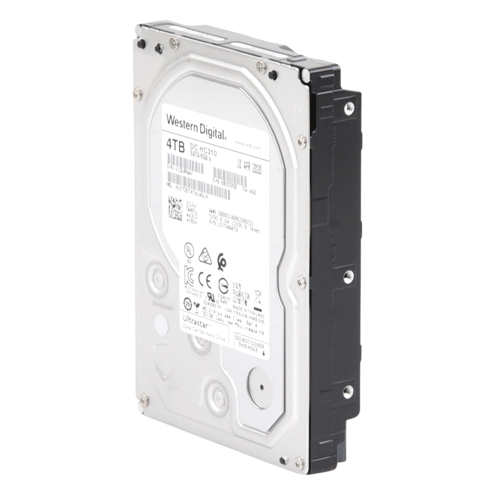 Disco Duro Enterprise 4 TB / Wester Digital (WD) / Serie Ultrastar / Recomendado para Data Center y NVRs de Alta Capacidad / Alto Performace