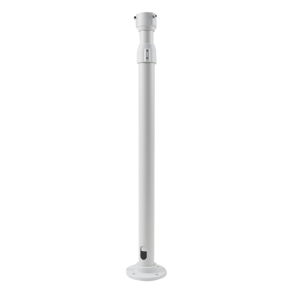 Montaje de techo telescópico tipo tubo para PTZ Hikvision, largo 60 cm - 120 cm