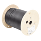 Bobina de Cable Planta Externa con Gel, de 4 Pares, Cat6A, Blindado F/UTP, Color Negro, 305 Metros (1000 Pies)