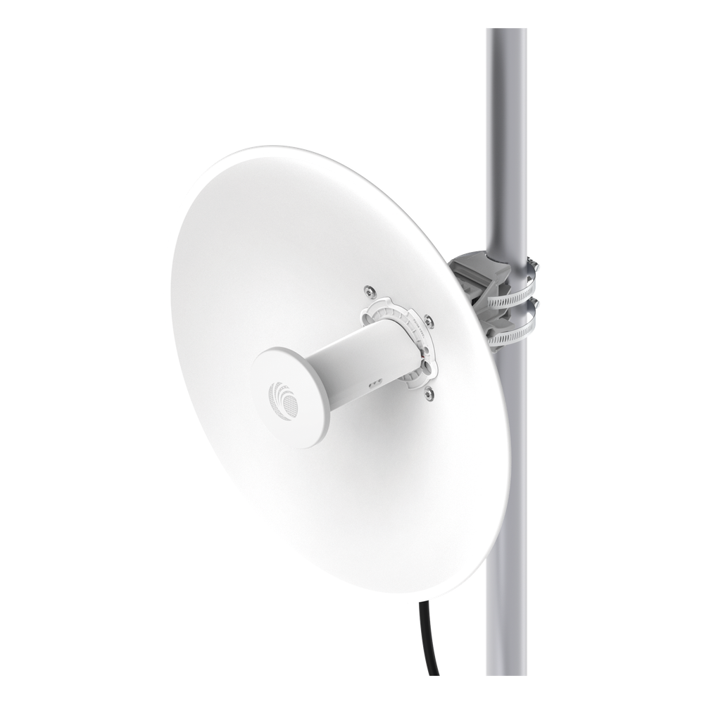 Cambium Networks ePMP Force 4525L | Módulo Suscriptor Wi-Fi 6 (802.11ax) | 5 GHz | Antena de Plato 25 dBi integrada | Hasta 600 Mbps y Gestión cnMaestro | Hasta + 10 km