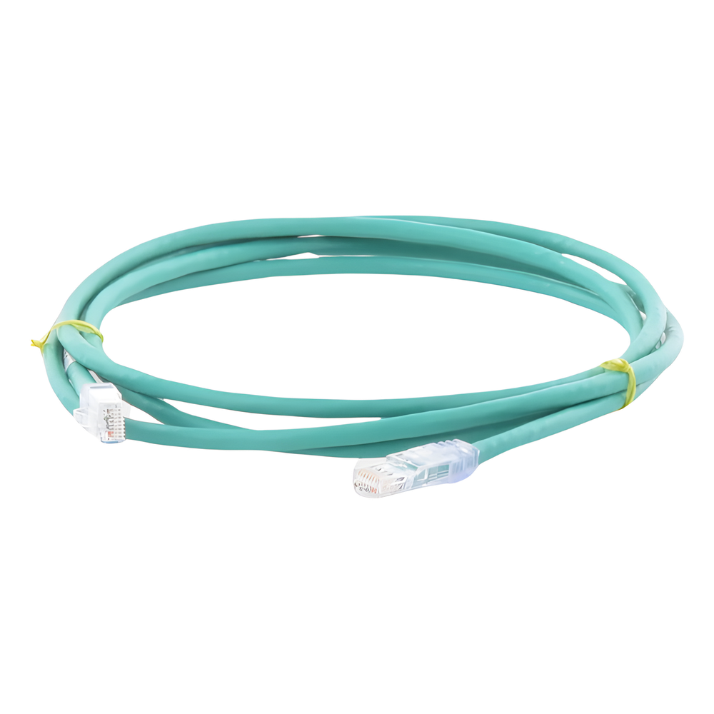 Cable de Parcheo UTP Categoría 6, con Plug Modular en Cada Extremo - 2 Metros (6.56 Pies) - Verde