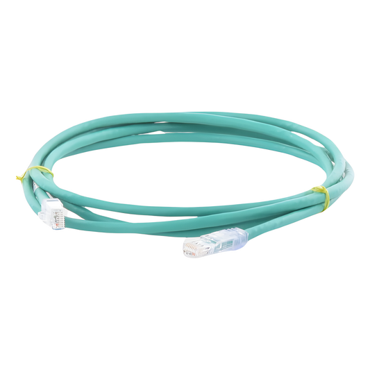 Cable de Parcheo UTP Categoría 6, con Plug Modular en Cada Extremo - 2 Metros (6.56 Pies) - Verde