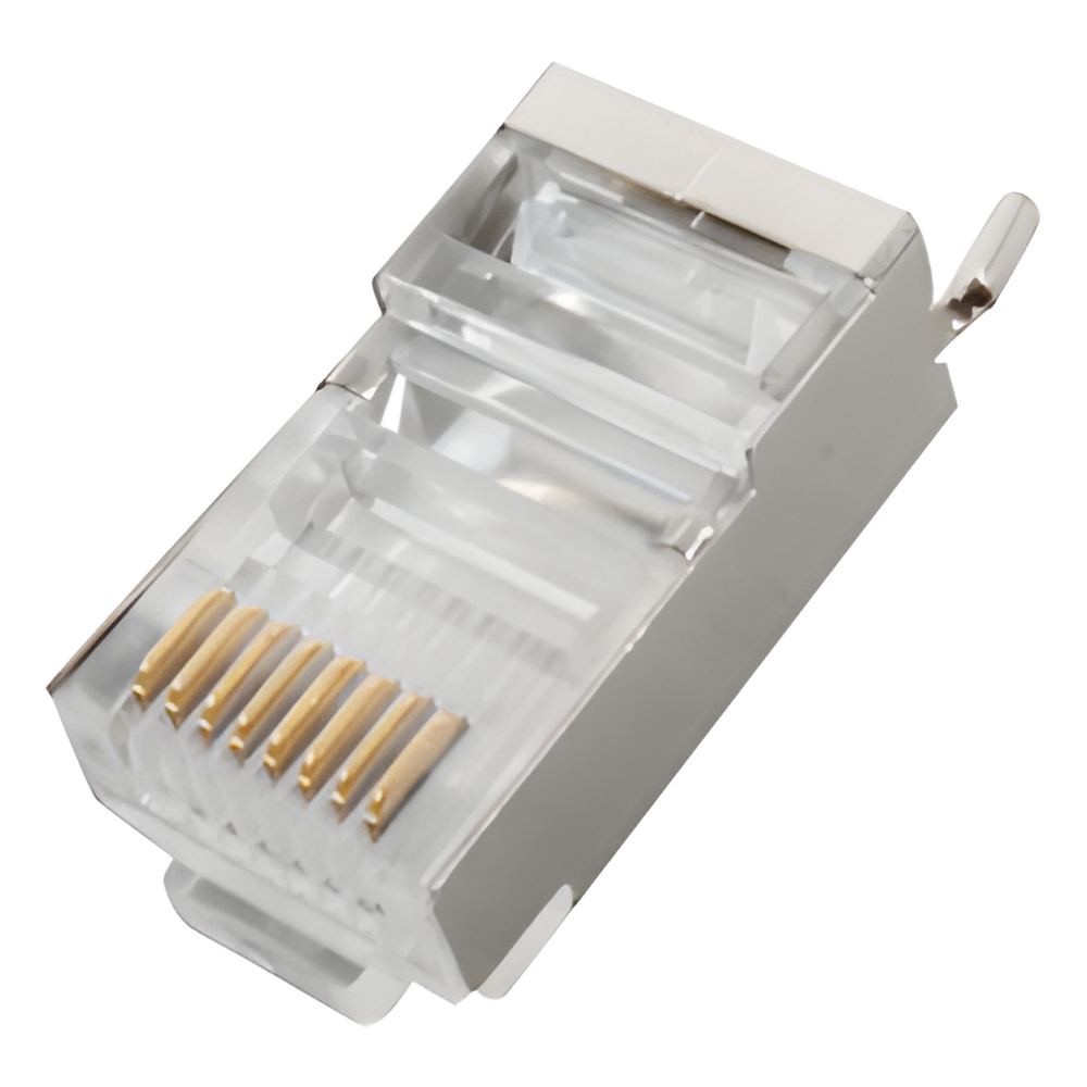 Conector RJ45 para Cable FTP/STP Categoría 5E - Blindado sin pin a tierra